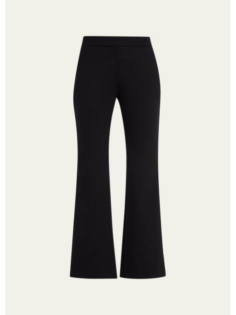 Lafayette 148 New York Gates Cropped Flare-Leg Pants