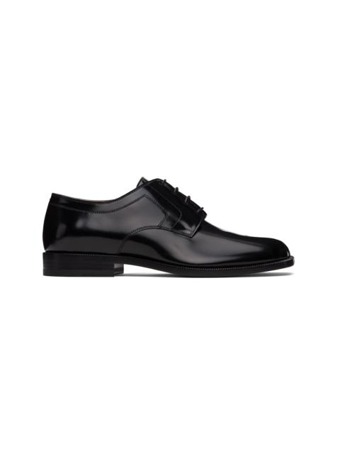Maison Margiela Black Tabi Lace-Up Derbys