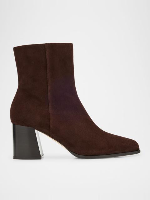 JIMMY CHOO Linne Suede Ankle Booties