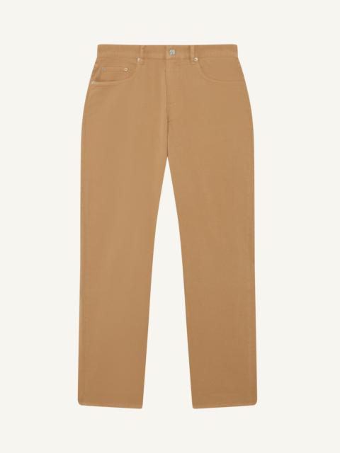 FRESCOBOL CARIOCA COLUMBO COTTON TWILL TROUSERS