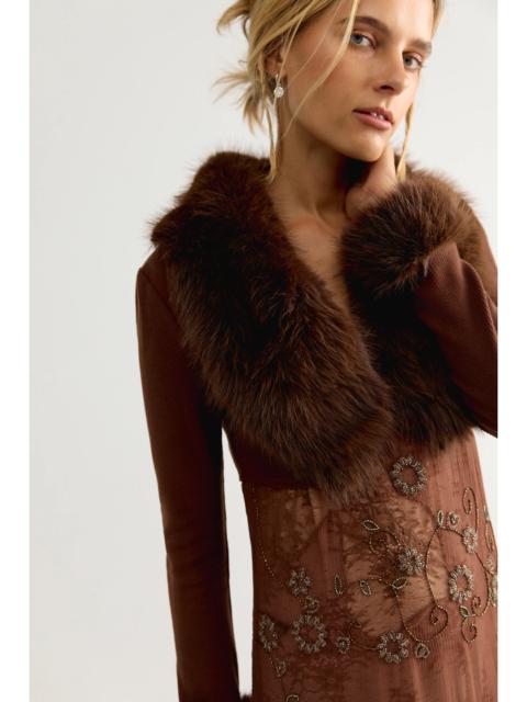 FREE PEOPLE Penny Lane Fur Bolero