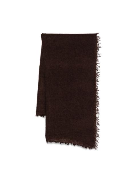 Faliero Sarti frayed-edge scarf