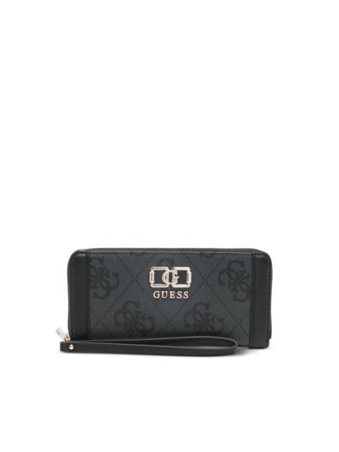 GUESS USA Karnilla logo Monogram wallet