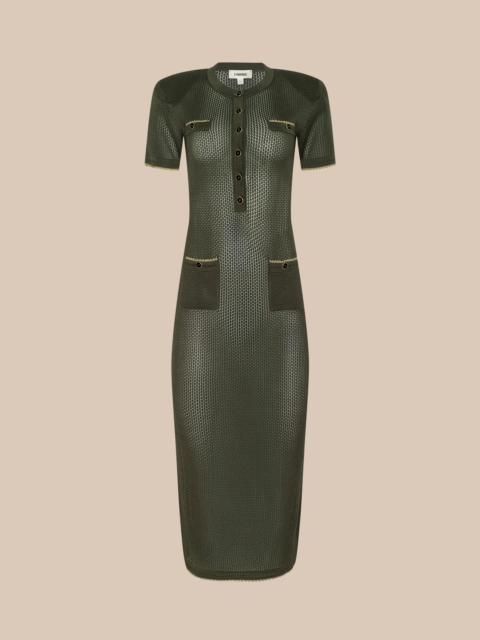 L'AGENCE Mel Knit Dress