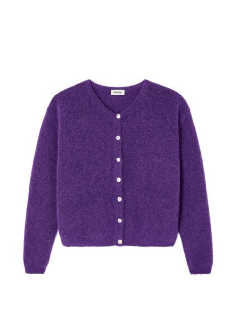 American Vintage Vitow fluffy knit cardigan