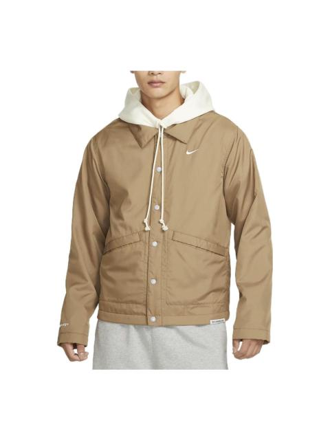 Nike Standard Issue Therma-FIT Jacket 'Beige' FB1833-258