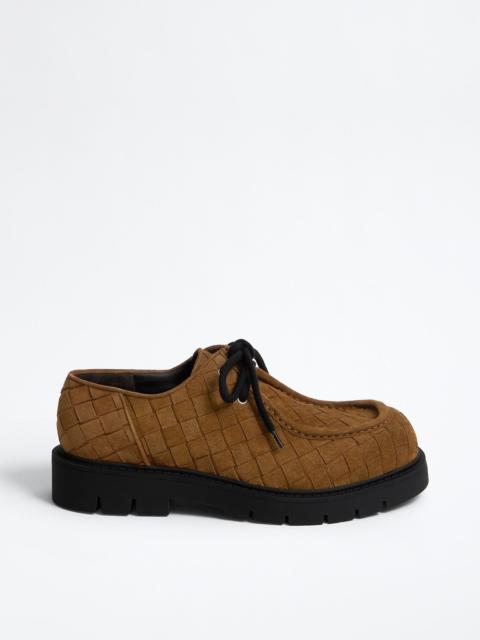 Bottega Veneta Haddock Lace-Up Shoe