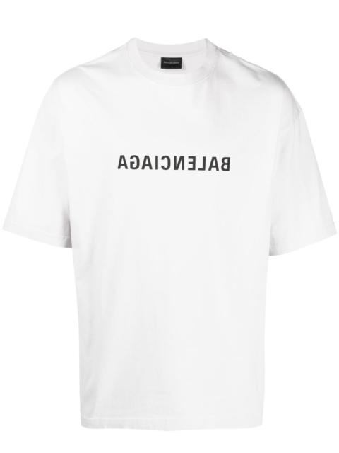 BALENCIAGA logo-print T-shirt
