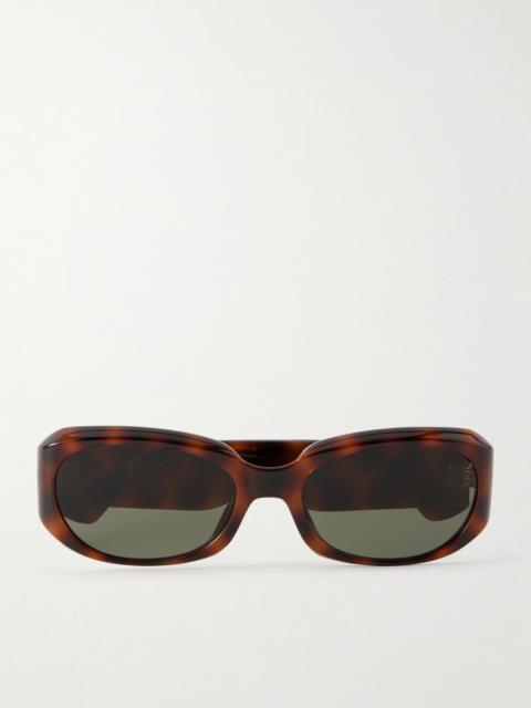 SAINT LAURENT Sl 868 Squared-frame Acetate Sunglasses
