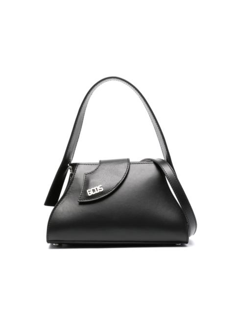 GCDS Comma small leather mini bag