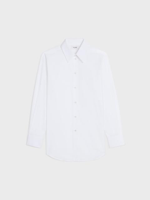 BOYFRIEND SHIRT IN COTTON POPLIN