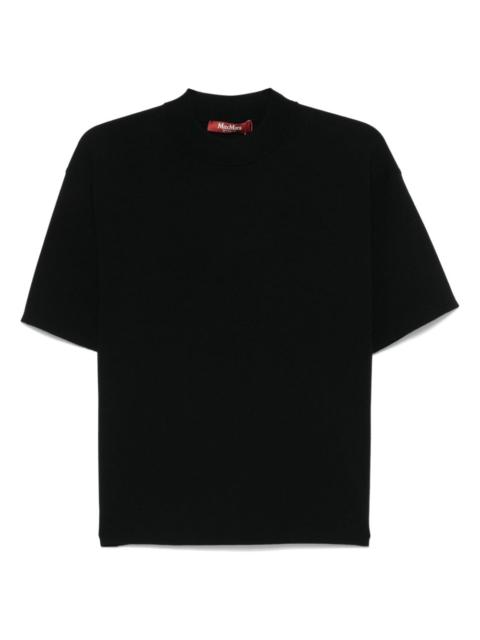 Max Mara mock-neck T-shirt