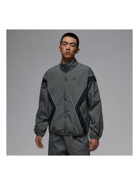 Jordan Air Jordan Brooklyn Draft Jacket 'Iron Grey Black' IH2825-068