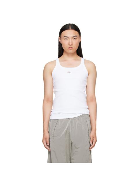 Diesel White T-Wife-Dco Tank Top