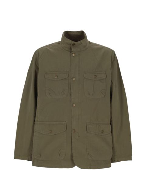 Barbour flap-pocket jacket