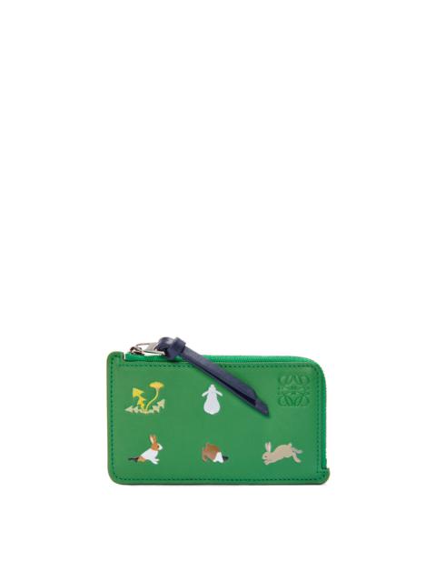 Loewe Bunny coin cardholder in nappa calfskin