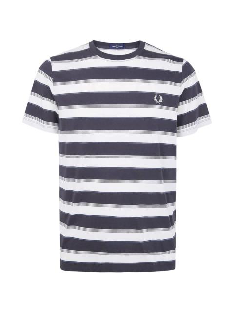 Fred Perry striped-pattern T-shirt