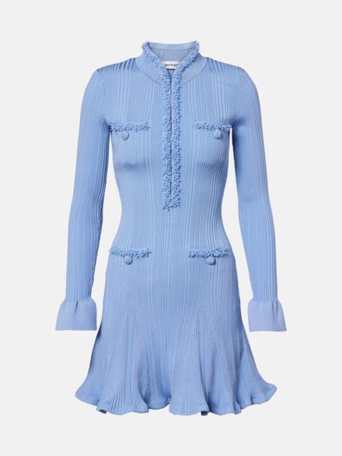 self-portrait Ruffled minidress