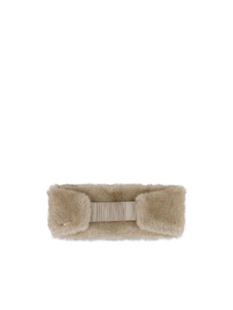 Herno faux-fur headband