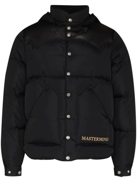 mastermind JAPAN x Rocky Mountain hooded padded jacket