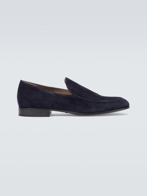 Gianvito Rossi Marcello suede loafers