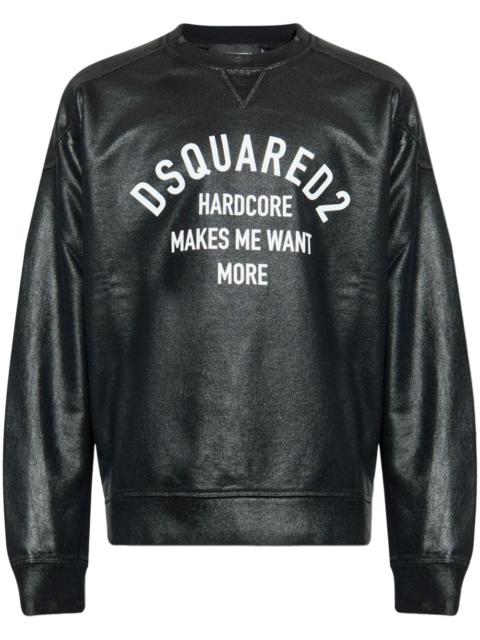 DSQUARED2 logo-print sweatshirt
