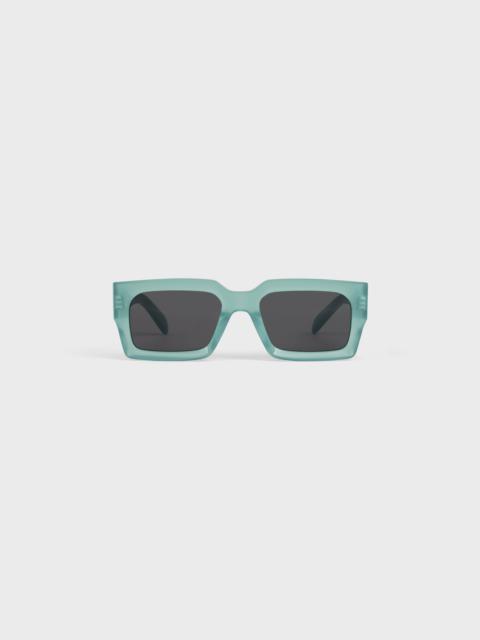 Black Frame 53 Sunglasses in Acetate