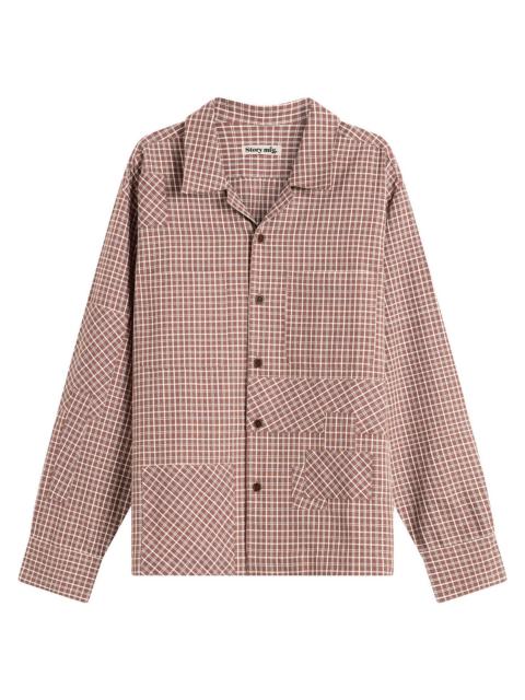 Story mfg. Story mfg Patchwork Check Long Sleeve Shirt
