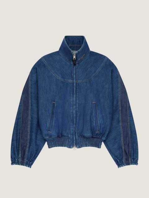 Givenchy BLOUSON IN MEDIUM BLUE DENIM