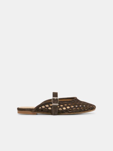 dolce vita MIRIAN FLATS DK BROWN SUEDE