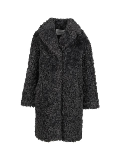 STAND STUDIO CAMILLE COCOON COAT / SMOKE GRY
