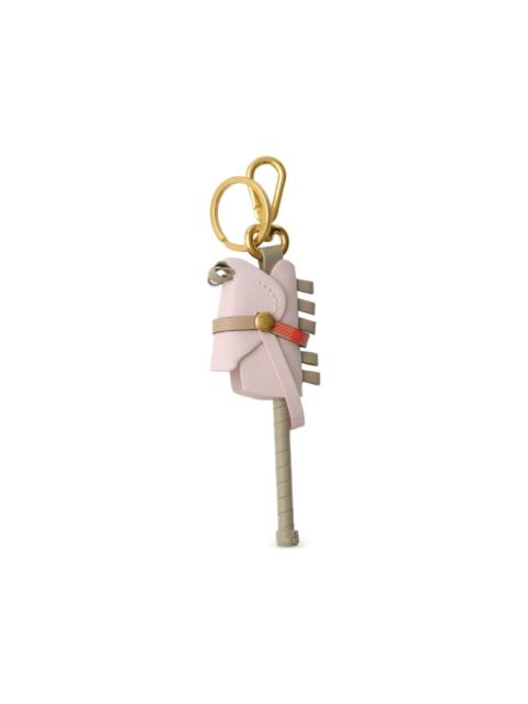 Burberry leather Hobby Horse charm