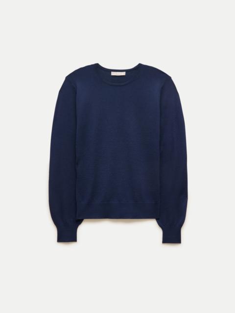 J.CREW Clair crewneck sweater in merino wool blend