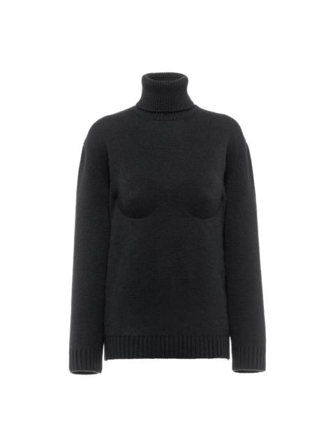 Cashmere turtleneck sweater