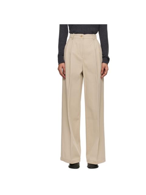 A.P.C. Beige Ginny Trousers