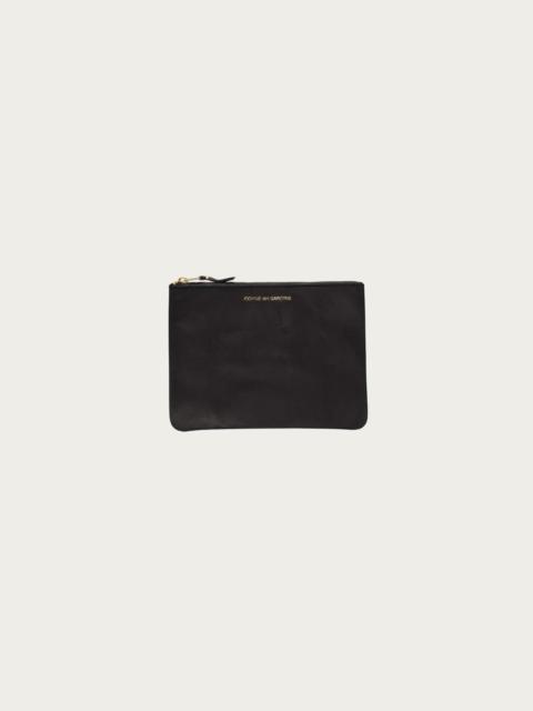 Washed Zip Pouch - Black