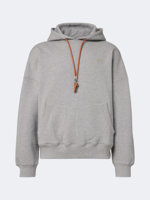 Loewe Anagram cotton fleece hoodie
