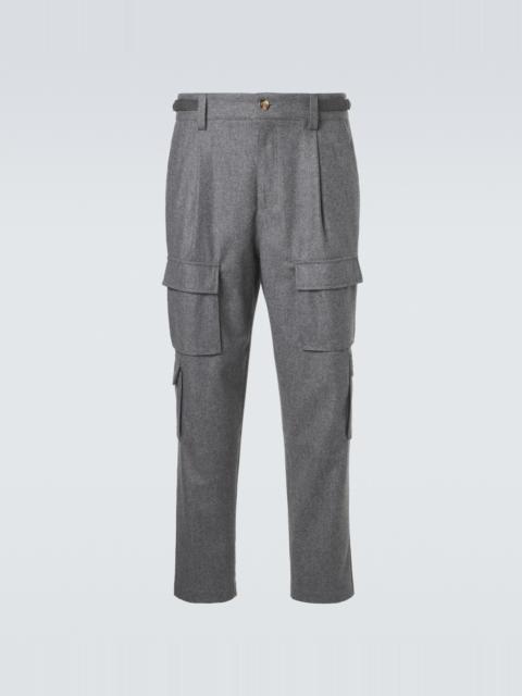 Brunello Cucinelli Virgin wool cargo pants