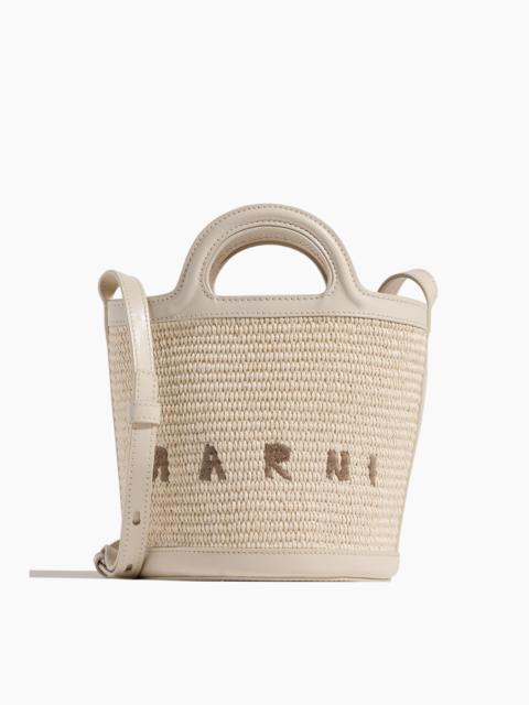 Marni Tropicalia Small Bucket Bag in Shell