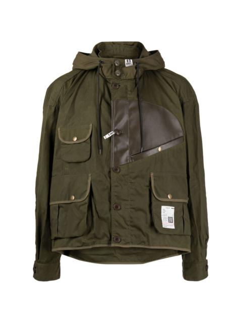 Hunting hooded cotton jacket