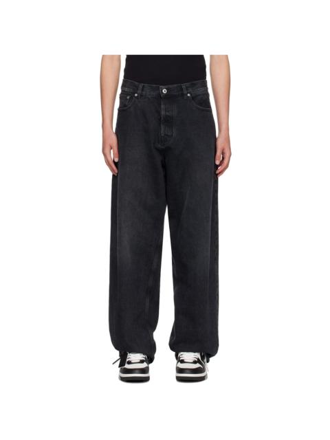 Black Arr Loose Jeans