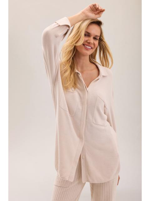 Barefoot Dreams CozyChic Ultra Lite® Patch Pocket Shacket