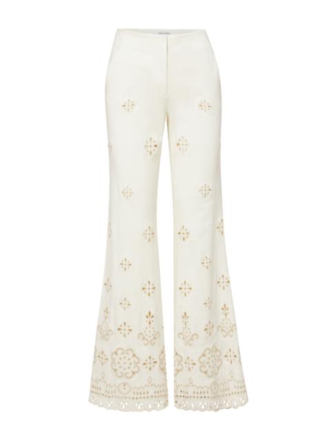 VERONICA BEARD KOMI EYELET PANT