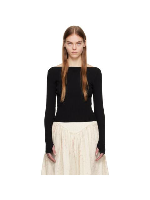 SANDY LIANG Black Times Sweater