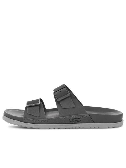 UGG UGG Wainscott Buckle Slide 'Dark Grey' 1124901-DGRY