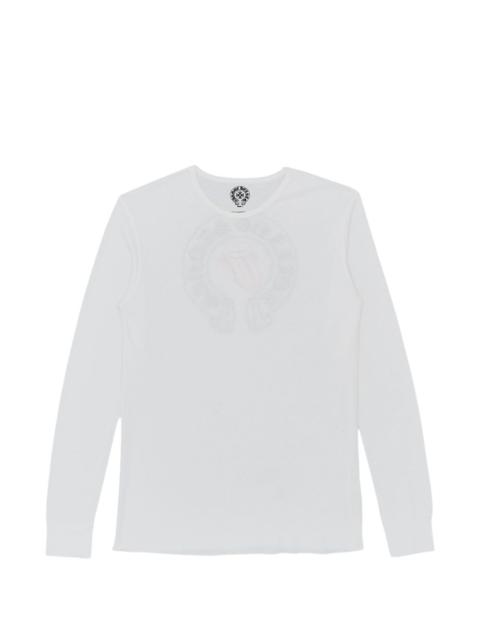 Chrome Hearts The Rolling Stones embroidered thermal T-shirt