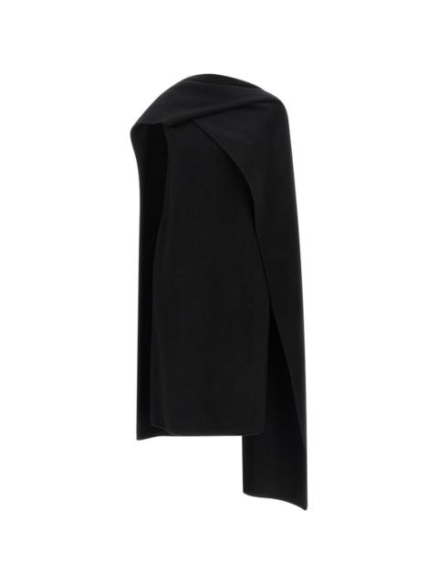 KHAITE Ramona draped-cape dress