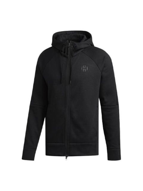 adidas adidas Hrdn cml shter Basketball Sports Hooded Jacket Black CW6906