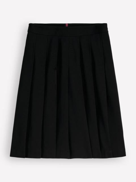 BODEN Aya Ponte Skirt-Black