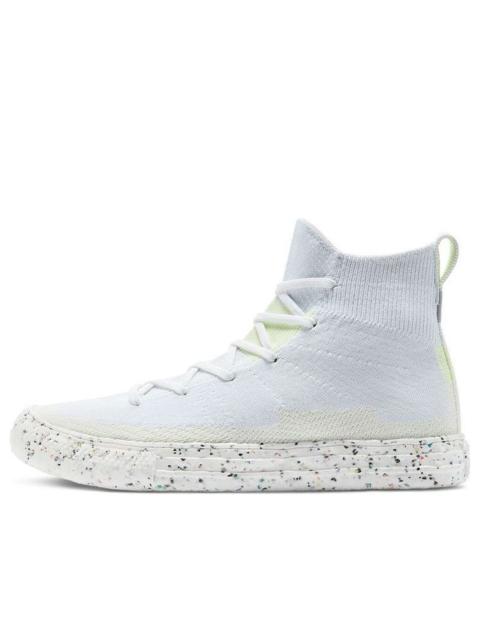 Converse Chuck Taylor All Star Crater Knit High 'White Barely Volt' 170368C